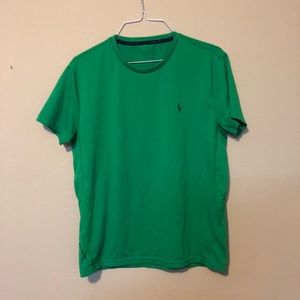 Green Ralph Lauren drifit T-shirt